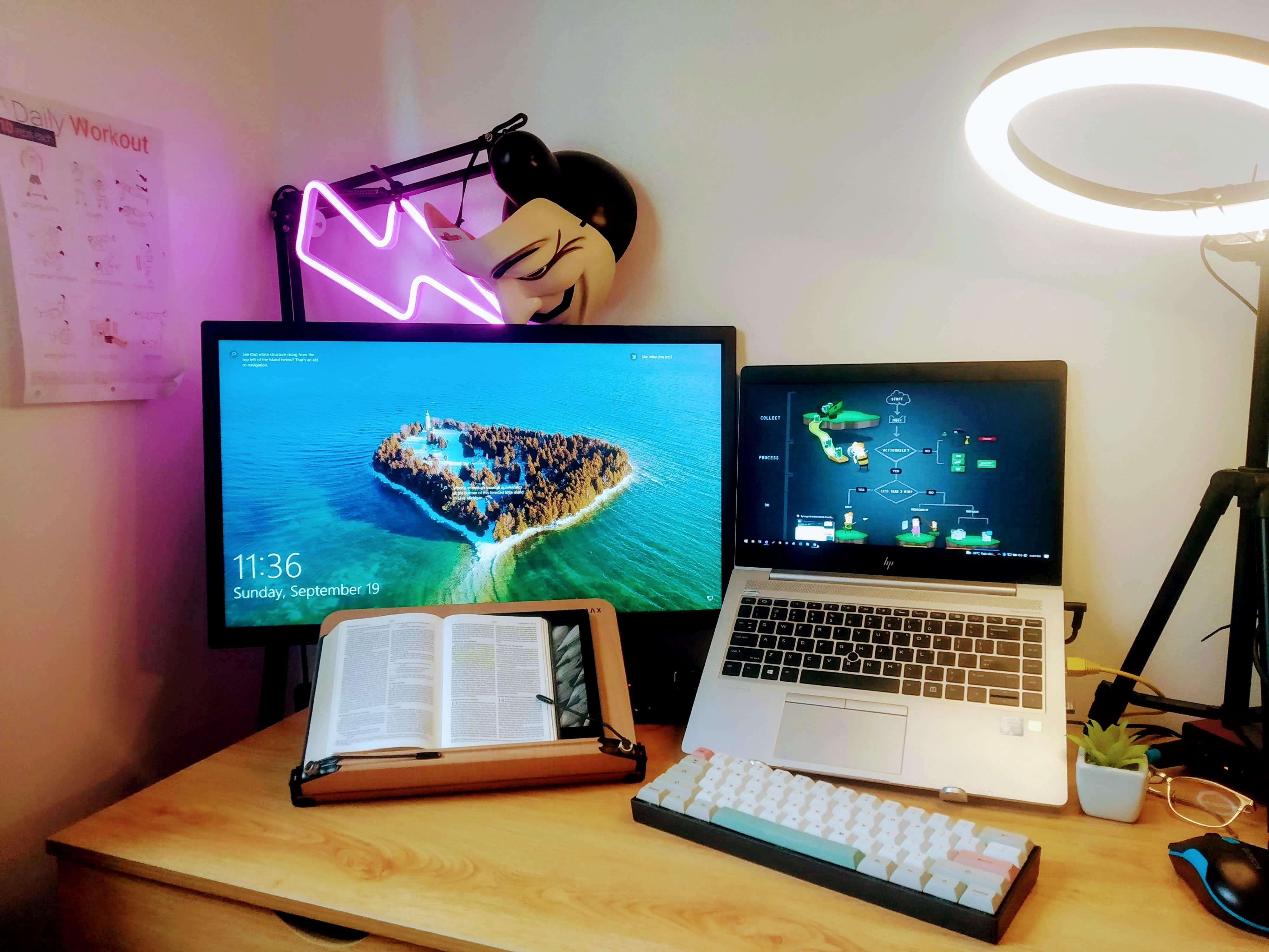 [Header image for the post: Weekly Review #7 - Productivity disrupted by sickness and worry, but nothing beyond hope]